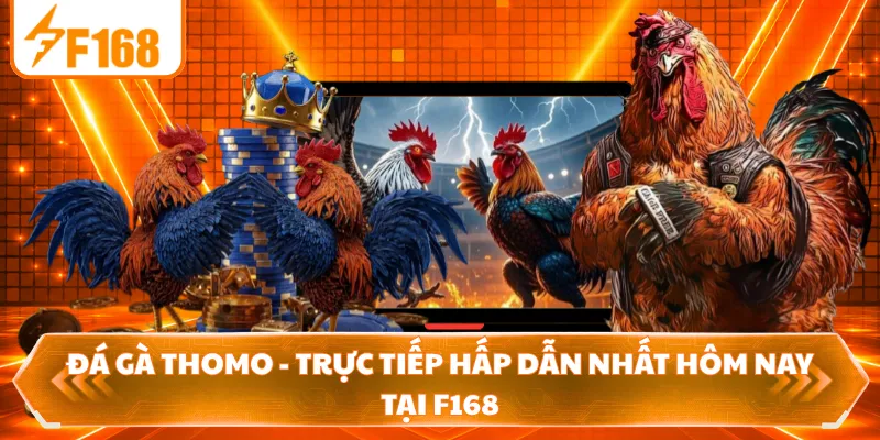 Đá Gà Thomo - Trực Tiếp Hấp Dẫn Nhất Hôm Nay Tại F168