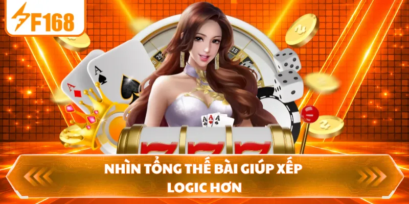 Nhìn tổng thế bài giúp xếp logic hơn